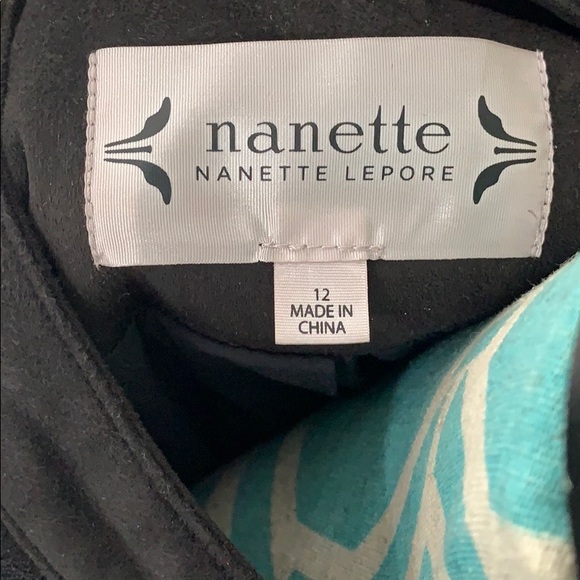 🖤 Nanette Lepore Lace & Faux Suede Blazer - Picture 5 of 7